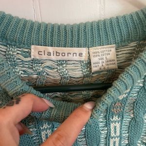 Vintage 80’s Liz Claiborne cotton sweater